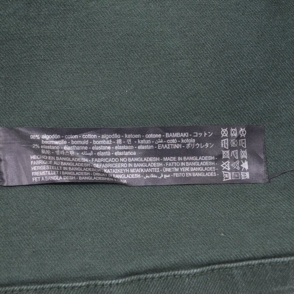 Zara green denim jacket *GUC - Picture 9 of 10
